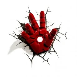 Budget 🔥 3DLight Avengers: 3D LED Leuchte "Iron Man Hand" 💯