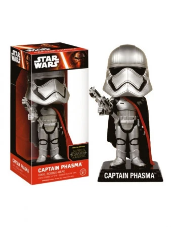 Rabatt 👍 Star Wars: Episode VII - Captain Phasma - Funko Pop! Wacky Wobbler Wackelkopf 🔔 3 Rabatt 👍 Star Wars: Episode VII - Captain Phasma - Funko Pop! Wacky Wobbler Wackelkopf 🔔