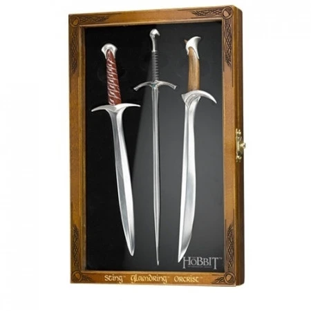 Schlussverkauf 🥰 Noble Collection Der Hobbit: Brieföffner Set "Schwerter" (Edelstahl) ⭐ -GAME VERKAUF Verkäufe der hobbit briefffner set schwerter edelstahl 23 cm NOB1210 2