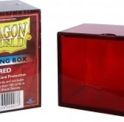 Neu ✨ Arcane Tinmen Dragon Shield: Gaming Box / Aufbewahrungsbox Für Sammelkarten - Rot 🌟