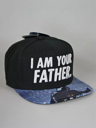 Auslauf 🔥 Starter Star Wars: Snapback Cap "3D Logo - I AM YOUR FATHER" - Schwarz / Weiß ✔️ 3 Auslauf 🔥 Starter Star Wars: Snapback Cap "3D Logo - I AM YOUR FATHER" - Schwarz / Weiß ✔️