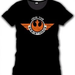 Aktion 🔔 CODI Star Wars: T-Shirt "Join The Resistance Logo" - Schwarz 🎁