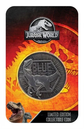 Brandneu 🔥 FaNaTtik Jurassic World: Limited Edition Sammelmünze "Blue" ✔️ 2 Brandneu 🔥 FaNaTtik Jurassic World: Limited Edition Sammelmünze "Blue" ✔️