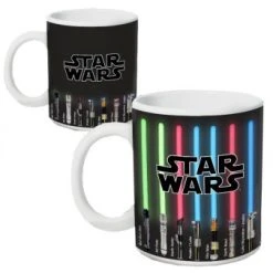 Auslauf 😍 Paladone Star Wars: Thermoaktive Tasse "Lichtschwerter" 💯