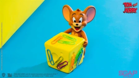 Neu 🎉 Soap Studio Tom & Jerry: Magnetischer Büroklammer-Halter 😉 3 Neu 🎉 Soap Studio Tom & Jerry: Magnetischer Büroklammer-Halter 😉