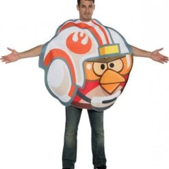 Aktion ⌛ Rubies Star Wars: Angry Bird - Kostüm "Luke Fighter" - Erwachsene 👍