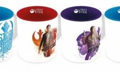 Blitzangebot 🔥 SD Toys Star Wars: Episode VIII - 4er Set Espressotassen "Resistance" 🔔