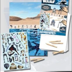 Auslauf 🎁 Uniset Star Wars: Magic Sticker Aufkleber - Zeichen Set 🧨