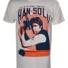 Rabatt 🛒 Bioworld Star Wars: T-Shirt "Han Solo" - Vintage Rock Poster - Weiß ✨ -GAME VERKAUF Verkäufe star wars t shirt han solo vintage rock poster wei TS250028STW 2