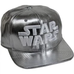 Schlussverkauf ⌛ Starter Star Wars: Snapback Cap "3D Logo - R2-D2" - Silber / Weiß 🔥