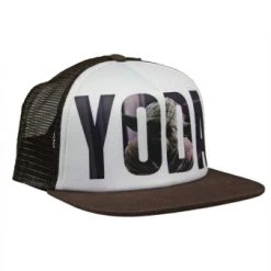 Brandneu ⌛ Starter Star Wars: Snapback Cap "Yoda" - Braun/weiß 👍